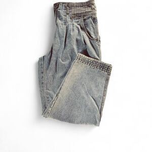 Vintage Jeanjer Jeans 80-90's Women's high waisted  elasticated waistband cute